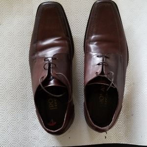 Roman Rocks dress shoe. Italy. Brown size 10.